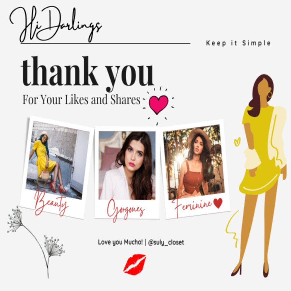 Thank You for your Likes and Shares 😍